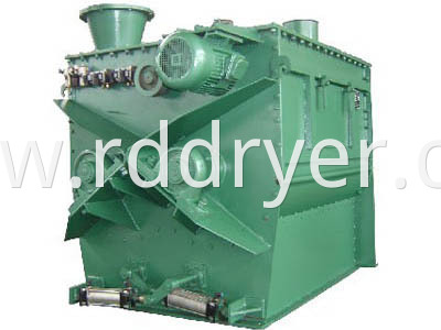 Horizontal Paddle Type Dual Shaft Mixer Machine for Powder Feedstuff